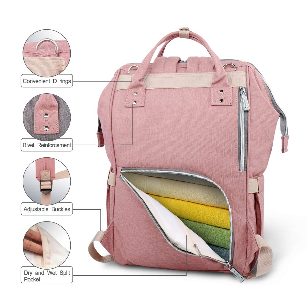 Hafmall Diaper Bag Backpack - Earlyyears ecommerce website