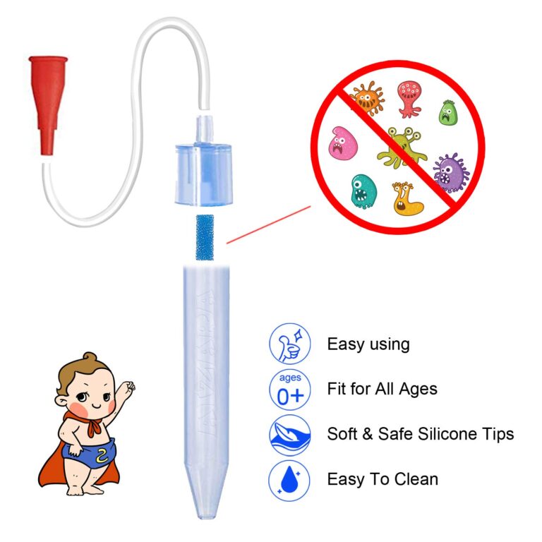 Molucky Baby Nasal Aspirator Infant Booger Sucker - Earlyyears ...