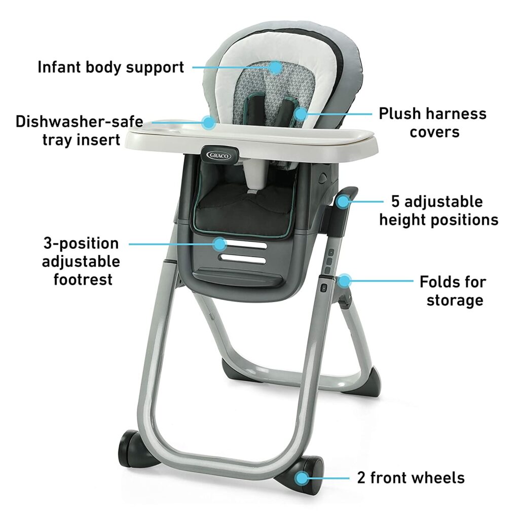 Graco DuoDiner DLX 6 in 1 High Chair - Earlyyears ecommerce website