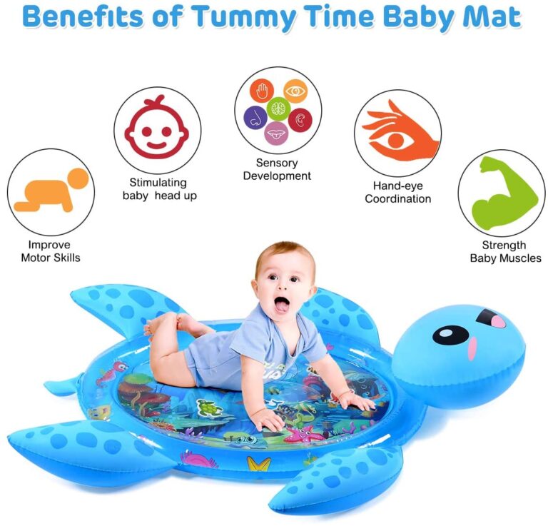 water tummy time