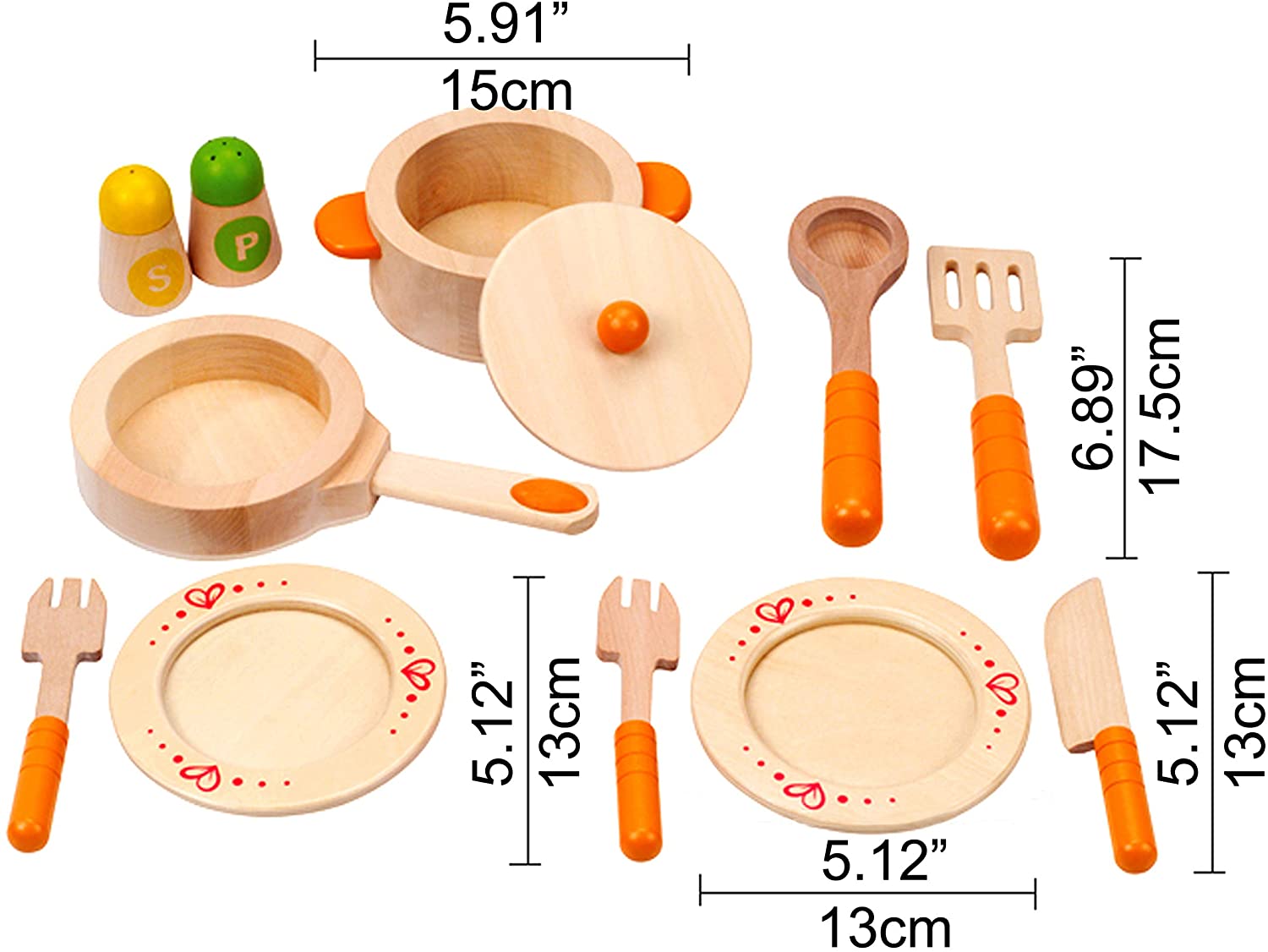 Cuisine Jouet En Bois Pour Enfants - Gourmet Kitchen Hape (E3152) - Blanc, 55x32x70.5 Cm, à Partir De 3 Ans, Jeu D'imitation