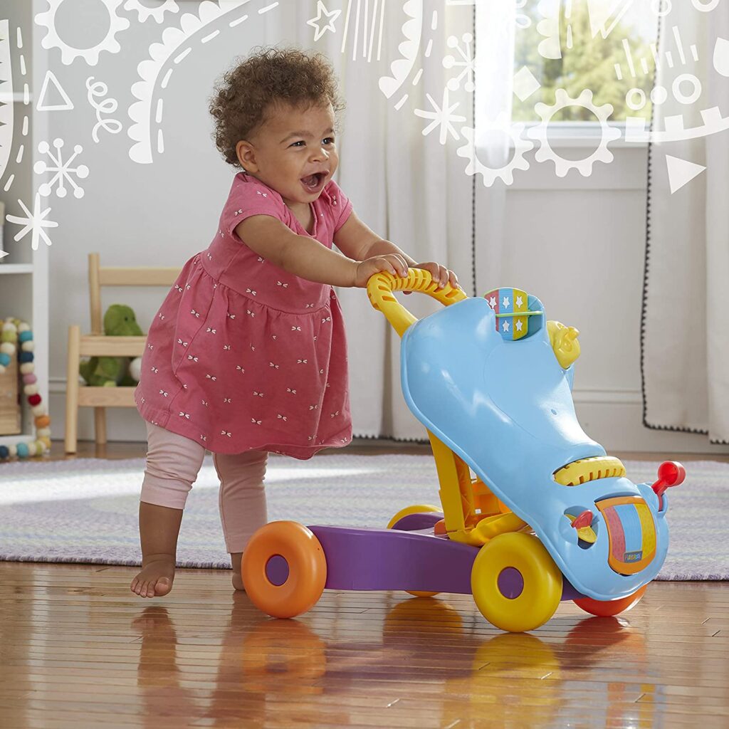 Playskool Step Start Walk 'n Ride Active 2-in-1 Ride-On and Walker Toy ...