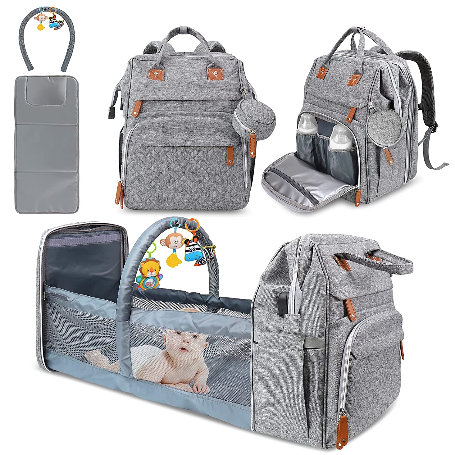 Iniuniu Diaper Bag Backpack - Earlyyears ecommerce website