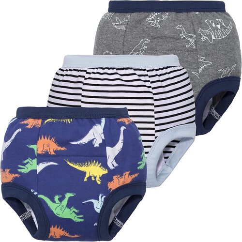BIG ELEPHANT Potty Training Underwear, Soft Cotton Absorbent Training Pants  for Baby Boys & Girls